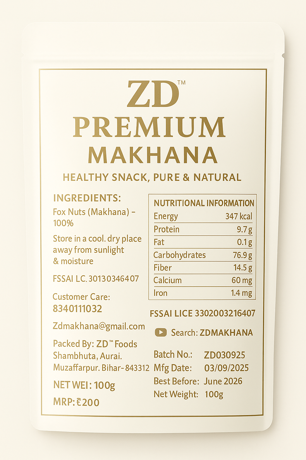 MAKHANA(100g)